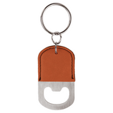 Wholesale Oval Cognac Keychain Bottle Opener engraved with your logo