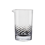 Luna Swirl Mixing Glass engraved with your logo