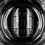 8.5 oz. Whiskey Barrel OTR Rocks Glass base photo