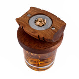 Wholesale Barrel Cocktail Smoker engraved with your logo.