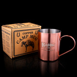 Wholesale Copper Camp Mugs Engraved with a logo and free gift box packaging