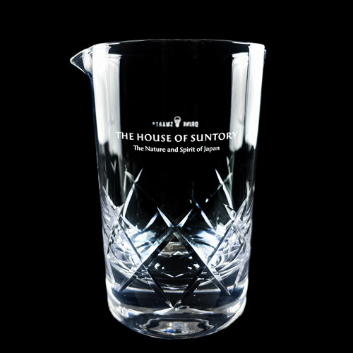 Wholesale Yarai Mixing Glass Engraved with House of Suntroy Logo Wholesale Yarai Mixing Glass Engraved with House of Suntroy Logo