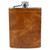 Wholesale 8 oz. Extra Aged Leather Flask engraved with your logo