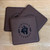 Wholesale engraved Rum Square Coaster customized with Sixteen Cypress logo