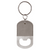 Wholesale Oval Gray Keychain Bottle Opener engraved with your logo