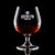 Wholesale engraved 18 oz. Brandy Snifter Glass customized with Catoctin Creek Distilling logo on a black background