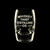 Wholesale engraved 2.5 oz. Urban Bar Barrel Dram Glass customized with Whiskey Thief Distilling logo on a black background