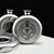 Wholesale engraved 5 oz. Port Hole Flask customized with clients logo
