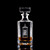 Wholesale engraved 16 oz. Pint-Sized Whiskey Decanter customized with City Gate logo on black background