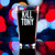 Wholesale engraved 16 oz. Classic Pint Glass customized with Kill Tony logo on a bokeh background