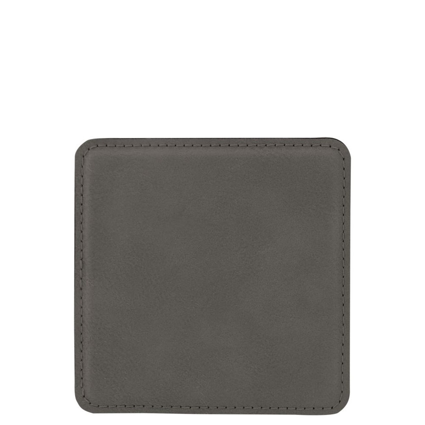 Wholesale Gray Square Coaster engraved with your logo