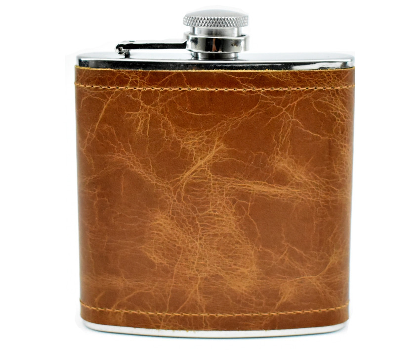 Wholesale 6 oz. Extra Aged Flask engraved with your logo