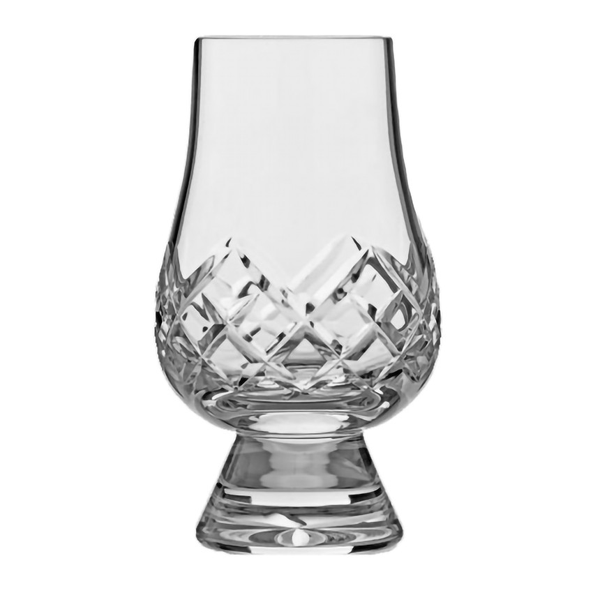 Crystal Cut Glencairn Whisky Glass engraved with your logo