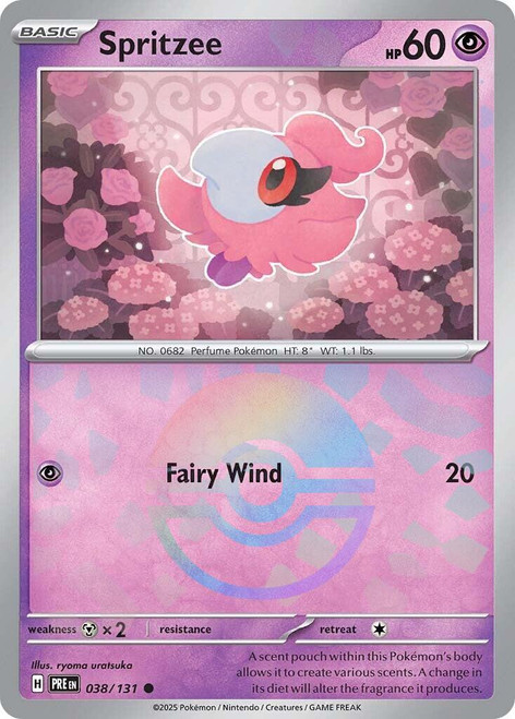 Spritzee - 38/131 (Poke Ball) Spritzee - 38/131 (Poke Ball)