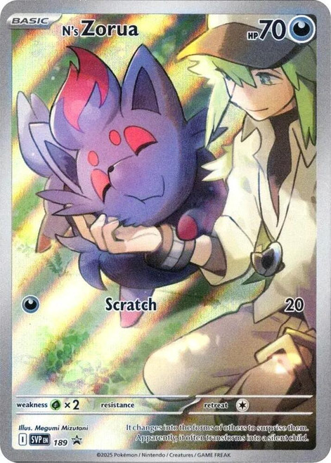 N's Zorua - SVP 189 (Sealed Promo) N's Zorua - SVP 189 (Sealed Promo)