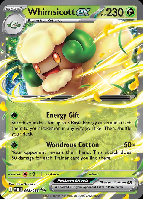 Whimsicott ex - 5/86 Whimsicott ex - 5/86
