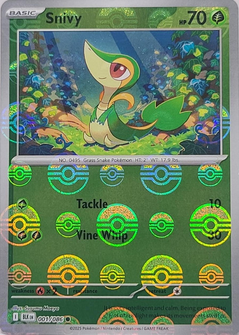Snivy - 1/86 (Poke Ball) Snivy - 1/86 (Poke Ball)