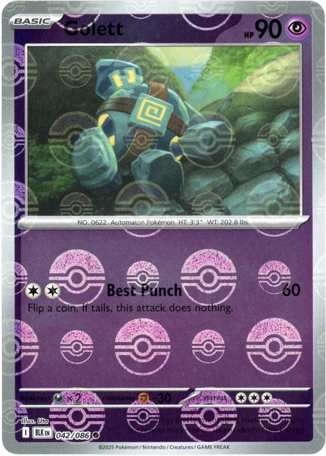 Golett - 42/86 (Poke Ball) Golett - 42/86 (Poke Ball)