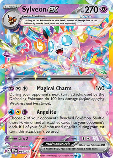 Sylveon ex - 86/191 Sylveon ex - 86/191