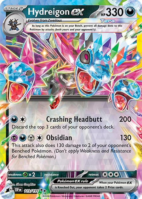 Hydreigon ex - 119/191 Hydreigon ex - 119/191
