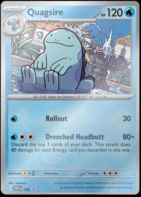 Quagsire - SVP156 (Promo) Quagsire - SVP156 (Promo)