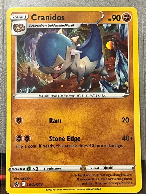 Cranidos - SWSH274 (Promo) Cranidos - SWSH274 (Promo)