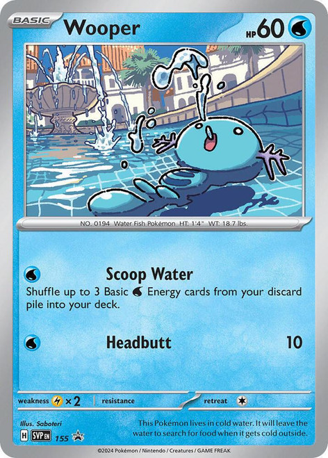 Wooper - SVP155 (Promo - Cosmos Holo) Wooper - SVP155 (Promo - Cosmos Holo)
