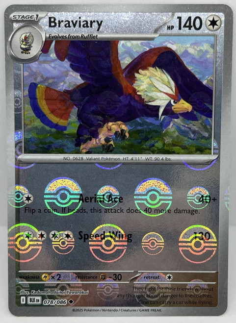 Braviary - 78/86 (Poke Ball) Braviary - 78/86 (Poke Ball)