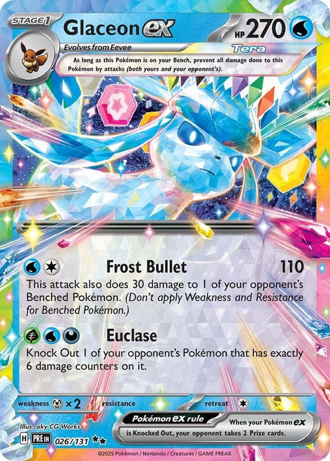 Glaceon ex - 26/131 Glaceon ex - 26/131
