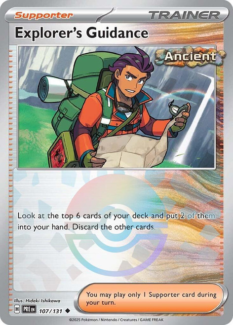 Explorer's Guidance - 107/131 (Poke Ball) Explorer's Guidance - 107/131 (Poke Ball)