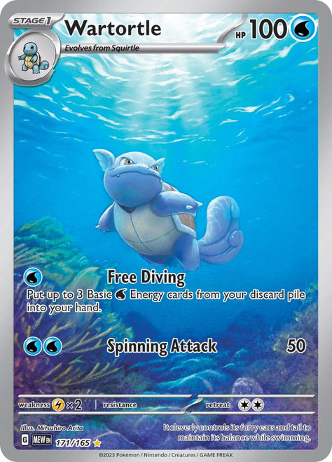 Wartortle - 171-165 Wartortle - 171-165