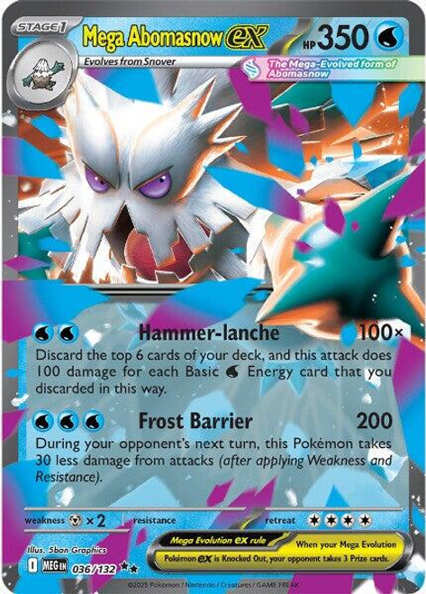 Mega Abomasnow ex - 36/132 Mega Abomasnow ex - 36/132