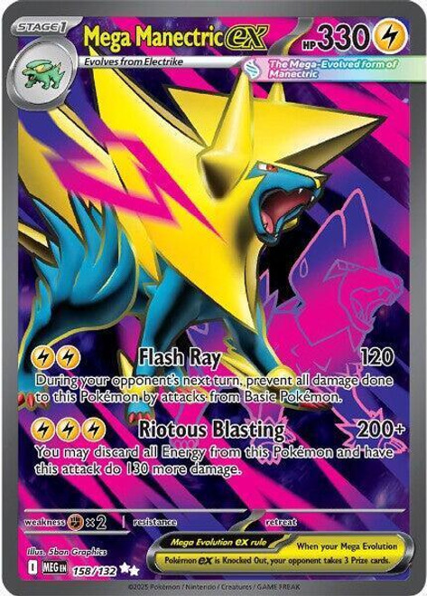 Mega Manectric Ex - 158/132 Mega Manectric Ex - 158/132