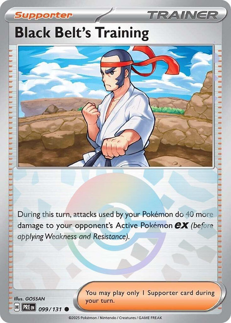 Black Belt's Training - 99/131 (Poke Ball)