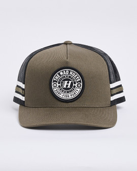 The Mad Hueys Good Life Twill Trucker - Olive