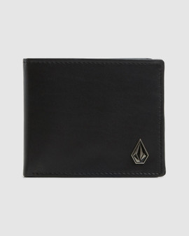 Volcom Single Stone Leather Wallet