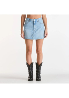 Wrangler Repair Mini Skirt - Blue Tour