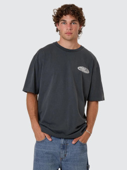 Thrills Shadowless Oversize Fit Tee - Ebony