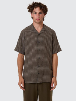 Thrills Unfiltered Bowling Shirt - Tarmac