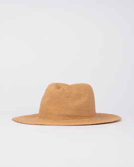 Rusty Dean Crushable Straw Hat - Caramel