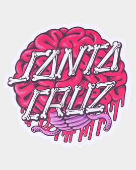Santa Cruz Brain Dot Sticker - Pink