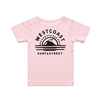 West Coast Surf & Street Infant Wee Tee - Pink
