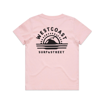 West Coast Surf & Street Kids Staple Tee - Pink