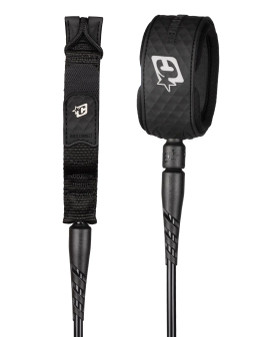 Creatures Of Leisure Standard Duty 8 Leash - Black Silver
