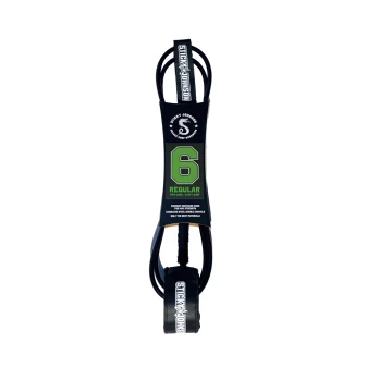 Sticky Johnson Leash 6ft Regular - Pro Black
