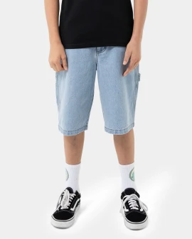 Santa Cruz Classic Dot Carpenter Jean Shorts - Carbon