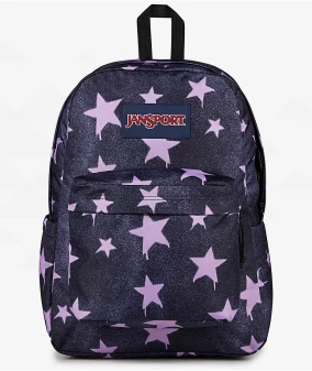 Jansport Superbreak Plus - Sprayed Stars Pastel Lilac
