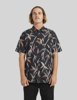 Volcom Scaler Stone Woven SS - Vintage Black