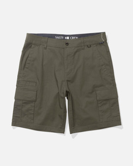 Salty Crew Transom Cargo Short - Dusty Olive