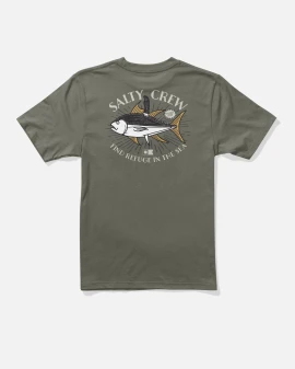 Salty Crew Omakase Boys SS Tee - Dusty Olive